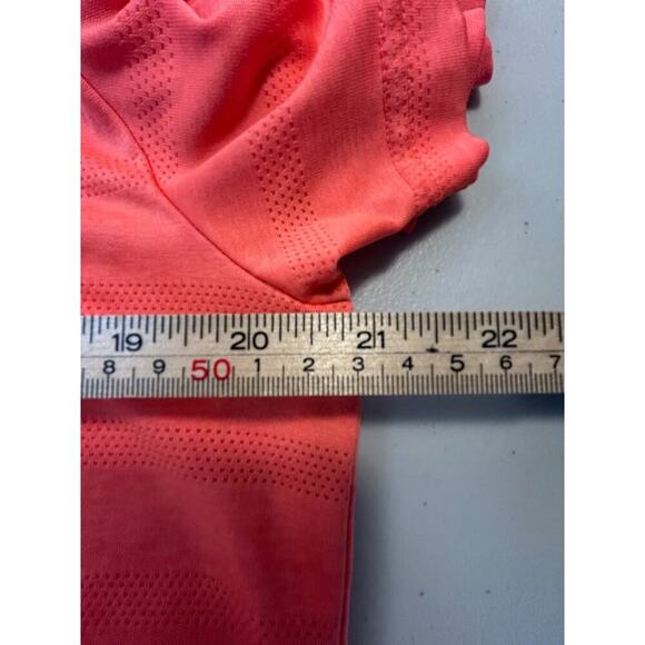 Old Navy Active Core Mens M Performance Polo Shirt Orange Breathable Lightweight - Picture 6 of 7
